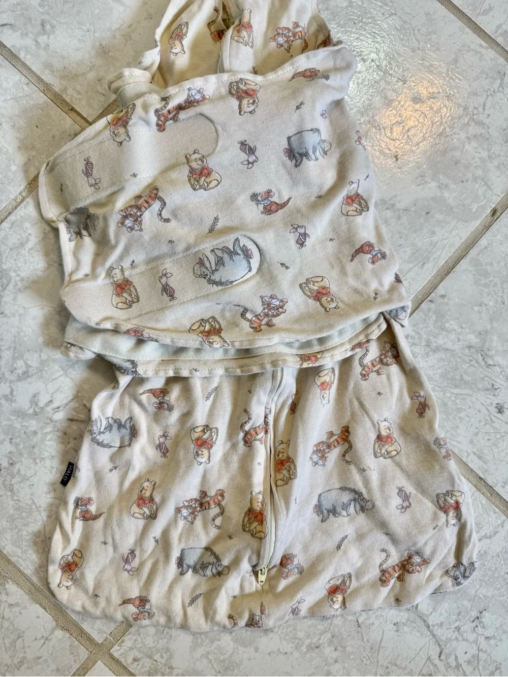 HALO Cream Winnie the Pooh Pattern Sleep Sack